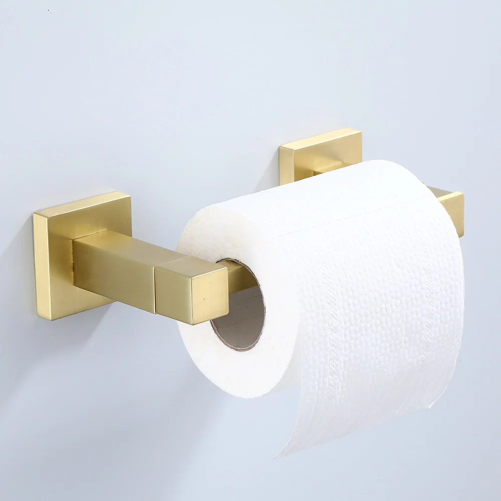 

Kitchen Paper Towel Holder Toilet Roll Dispenser Cabinet Storage Napkin Rack - Bathroom Organization Tissue Hanger