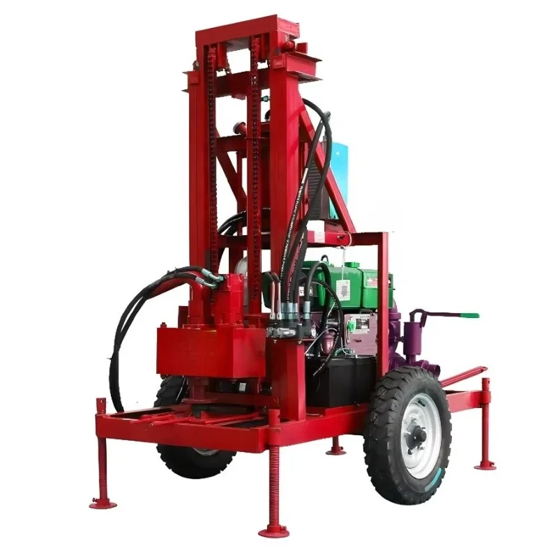 جنوب أفريقيا بالجملة 100 متر 120 متر جهاز حفر آبار المياه الهيدروليكي الصغير لمعدات الحفر المنزلية ساندي روكي #2