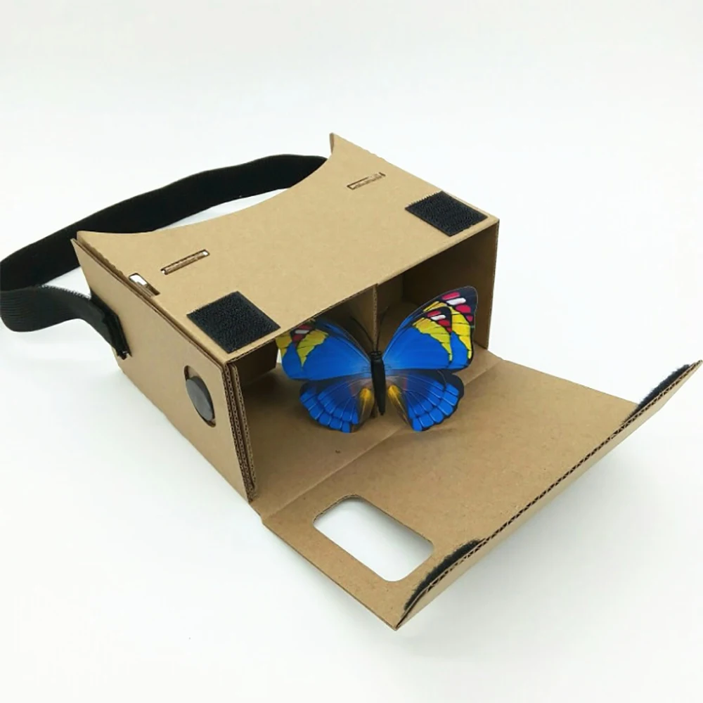 Портативные 3D-очки виртуальной реальности VR для Google Cardboard 3D-очки с линзами 37 мм для смартфонов для Iphone X 7 8 VR