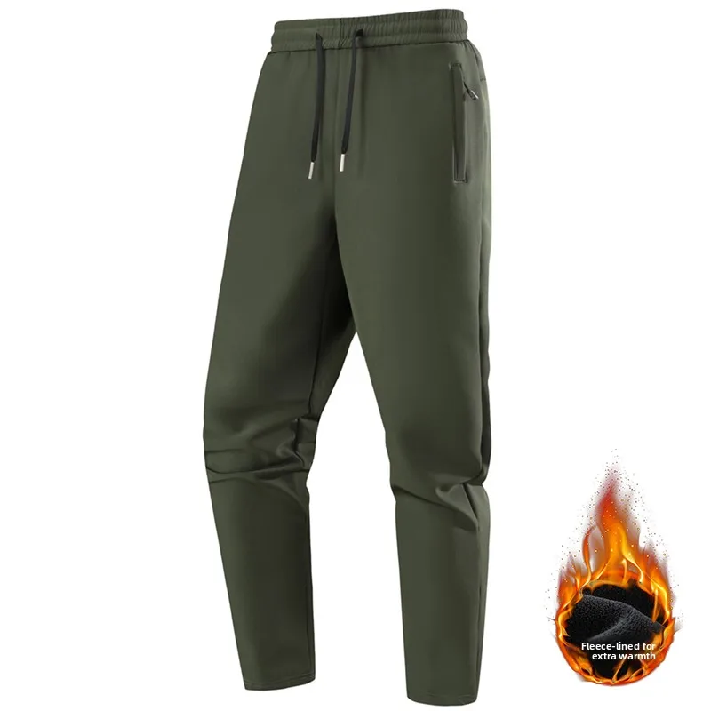 Calças Térmicas de  Autoaquecidas Impermeáveis Oliver Fce ssas Estilo Urbano Calças de Perna Reta