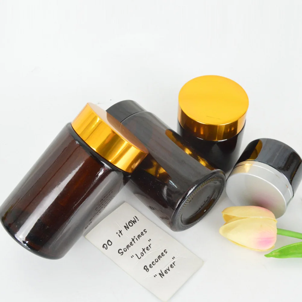 

6 Pcs Shape Cream Mini Bottles Storage Containers for Creams Empty Makeup Cosmetics