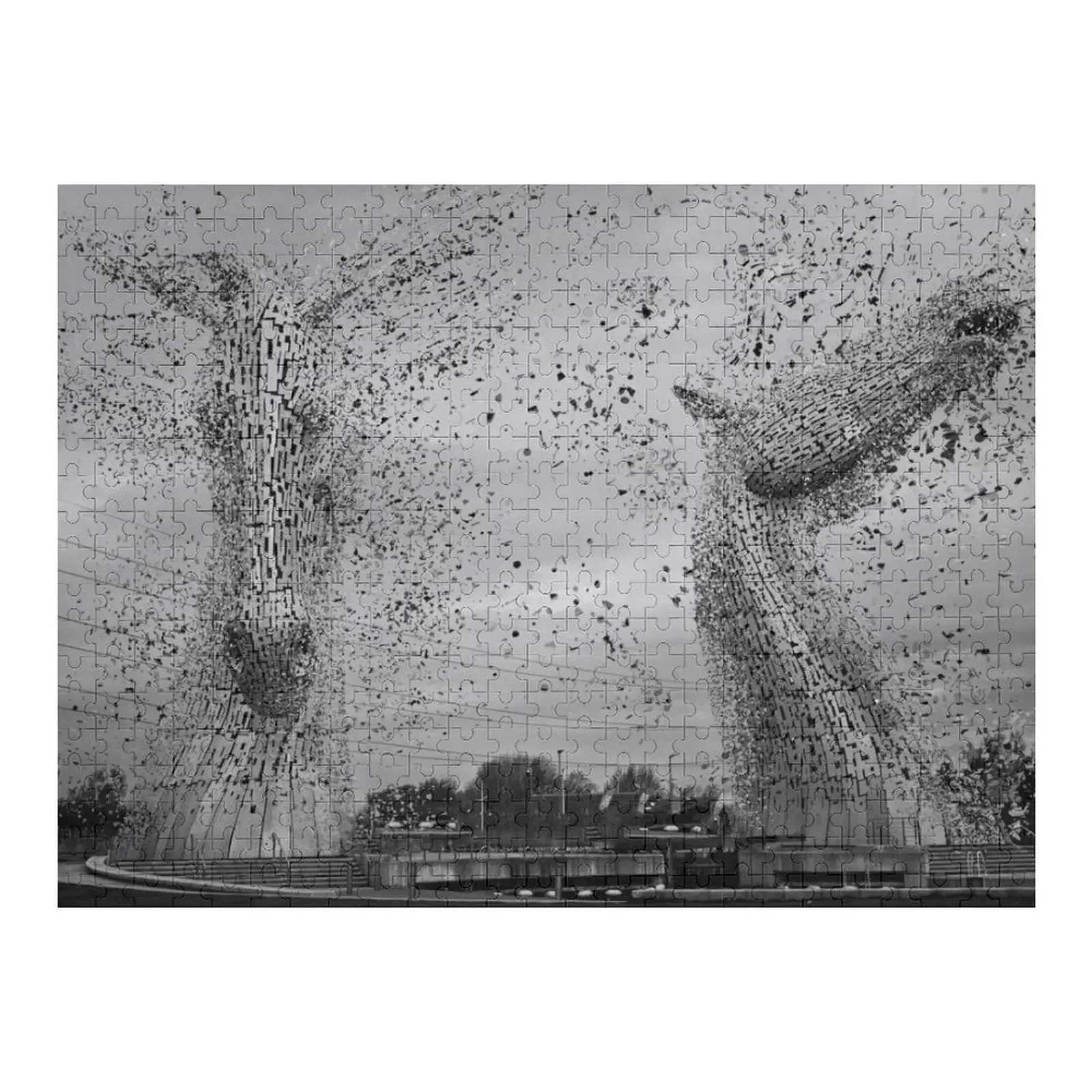 

Kelpie Storm Jigsaw Puzzle Picture Custom Photo Puzzle