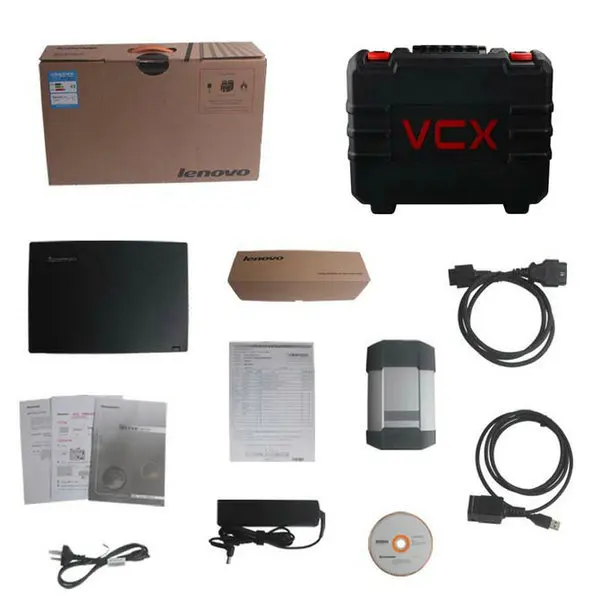 AllScanner VCX-PLUS MULTI Scanner (For Piwis Tester II V18.150+Land Rover JLR V163) With CF30 Laptop