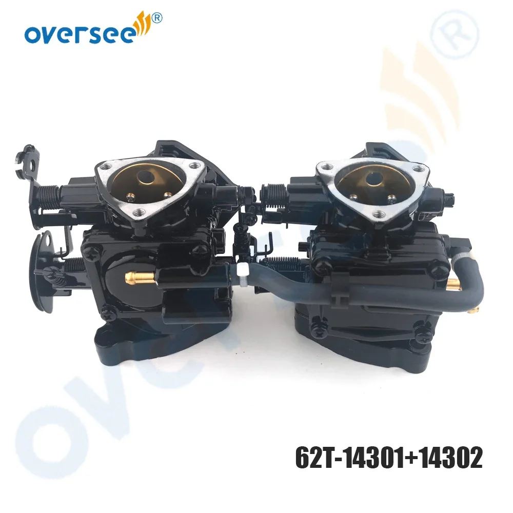 62T-14301 + 62T-14302 Carburetor Set Assy for Yamaha Waverunner Jet Ski XL700 Engine
