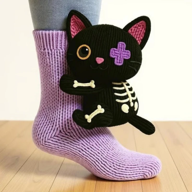 New Product Animal Socks Animal Socks Christmas Knitted Floor Socks Warm Socks Cute Autumn and Winter Floor Socks