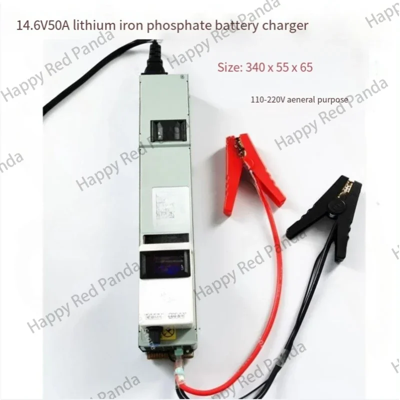 

14.6V 50A Current Charger, Lithium Battery Lithium Iron Phosphate Charger, High Power RV, Inverter