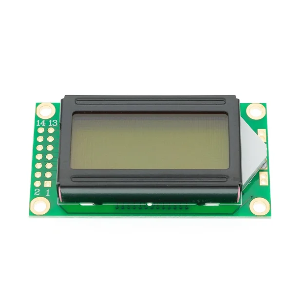 0802A Liquid Crystal Display Character LCD 8X2 DC3.3V-5V LCD Module Blue Screen Green Screen