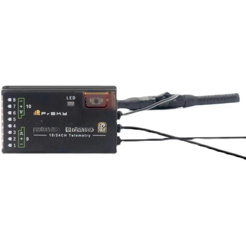 FrSky TD R10 2.4GHz 900MHz Dual Frequency Receiver 10CH PWM Channel Receiver For Remote Control Airplane Helicopter Drone