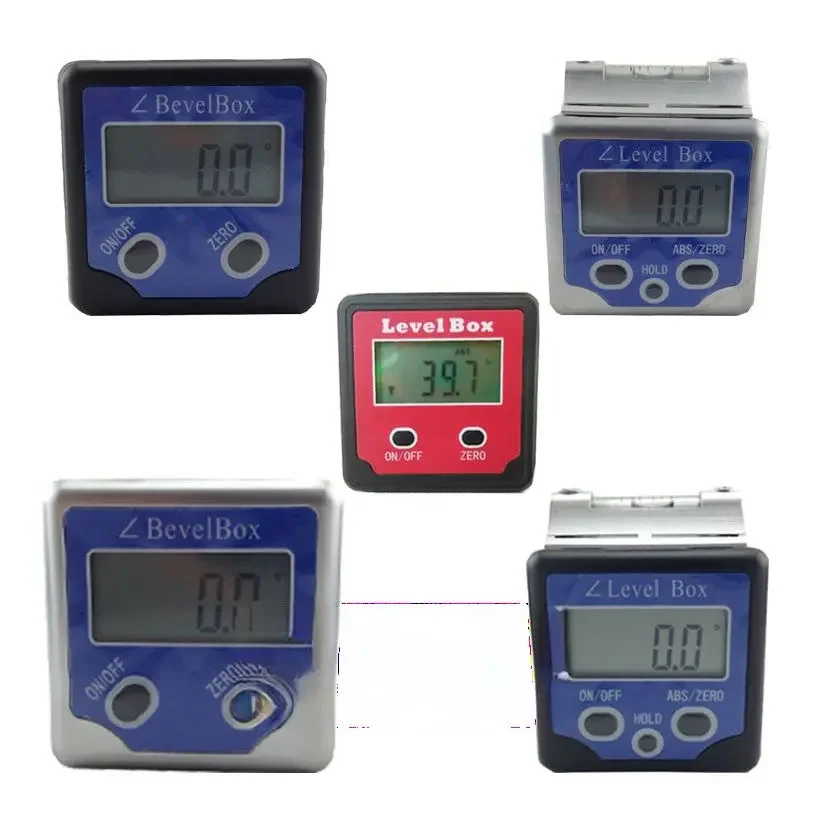 Stable Electronic Digital Inclinometer Angle Meter Bubble Display Measurement 360 Degree Magnetic Angle Meter Inclination Measur