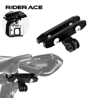 Bicycle Tail Light Saddle Seat-Post Mount Clamp CNC Aluminum Alloy Bike Sport Camera Stabilizer Saddle Holder MTB Accessories