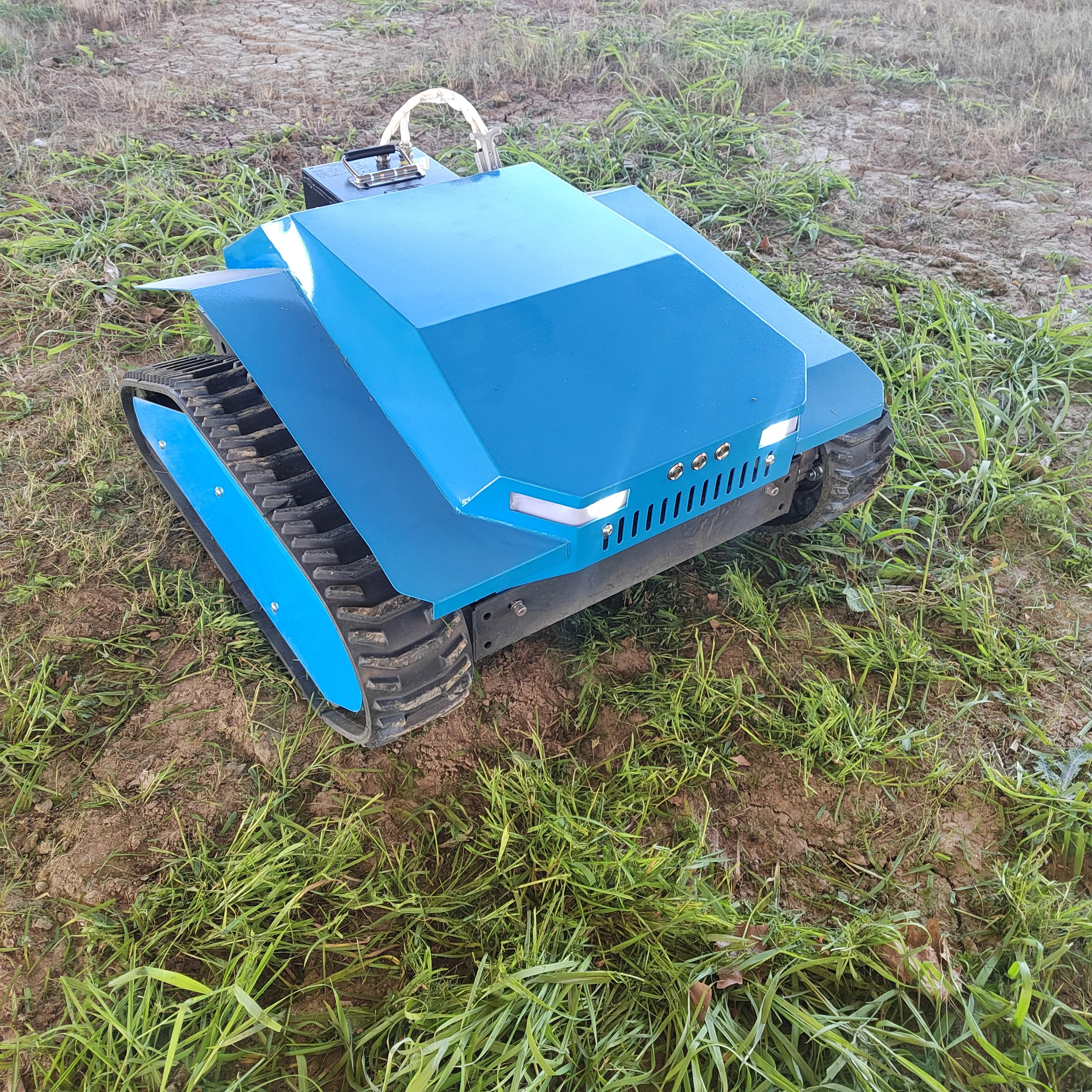 Schneidemaschine für den Garten, elektrischer Start, langlebiger, multifunktionaler Rasenmäher mit Fernbedienung