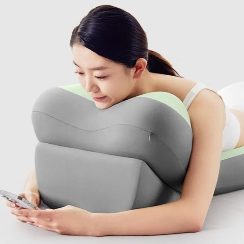 

Bed Headrest Pillow Neck Waist Support Cushion Sofa Bed Lumbar Pillow for Reading