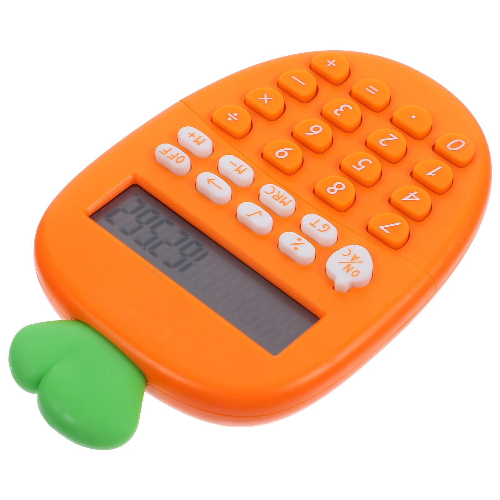 

Cartoon Calculator Adorable Small Electronic Component Simple Design Twelve Display Easy Financial
