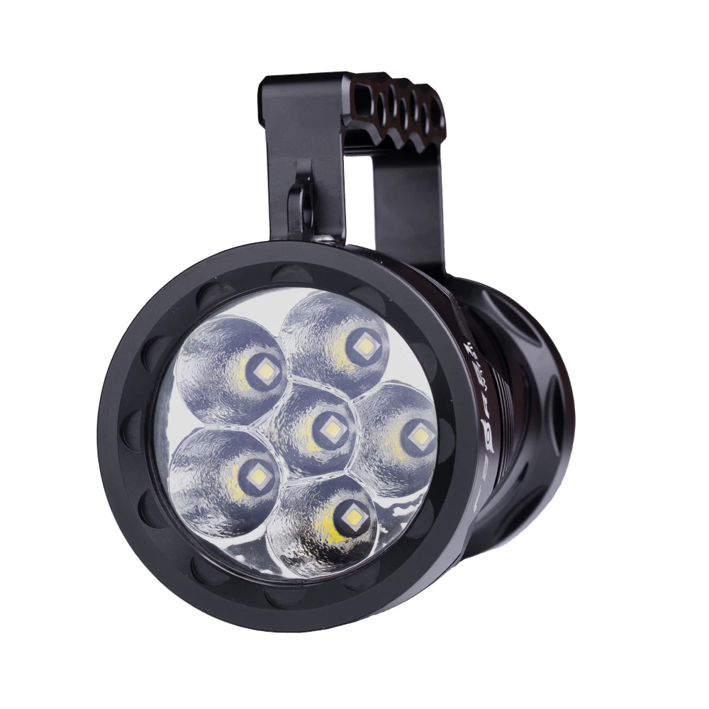 

Ferei W172II Portable LED Dive Searchlight High-Intensity Rechargeable Scuba Torch with Long Range IPX8 Waterproof Scuba Light
