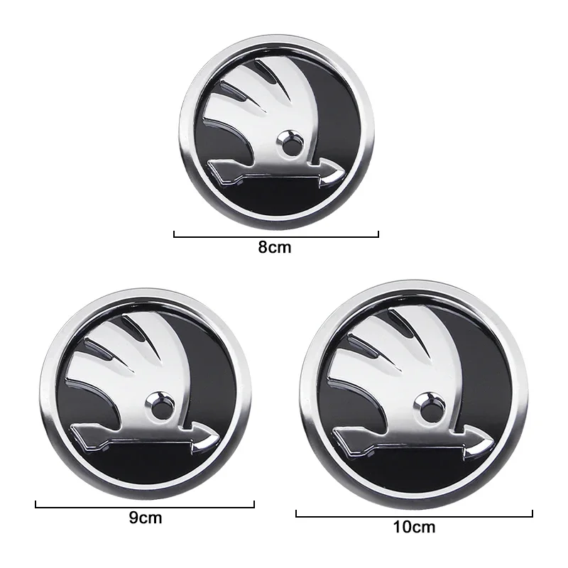 Auto Motorhaube Frontgrill Heckklappe Emblem Logo Abzeichen Aufkleber für Skoda OCTAVIA RS FABIA KAMIQ KAROQ KODIAQ RAPID SCALA SUPERB – Detail 14