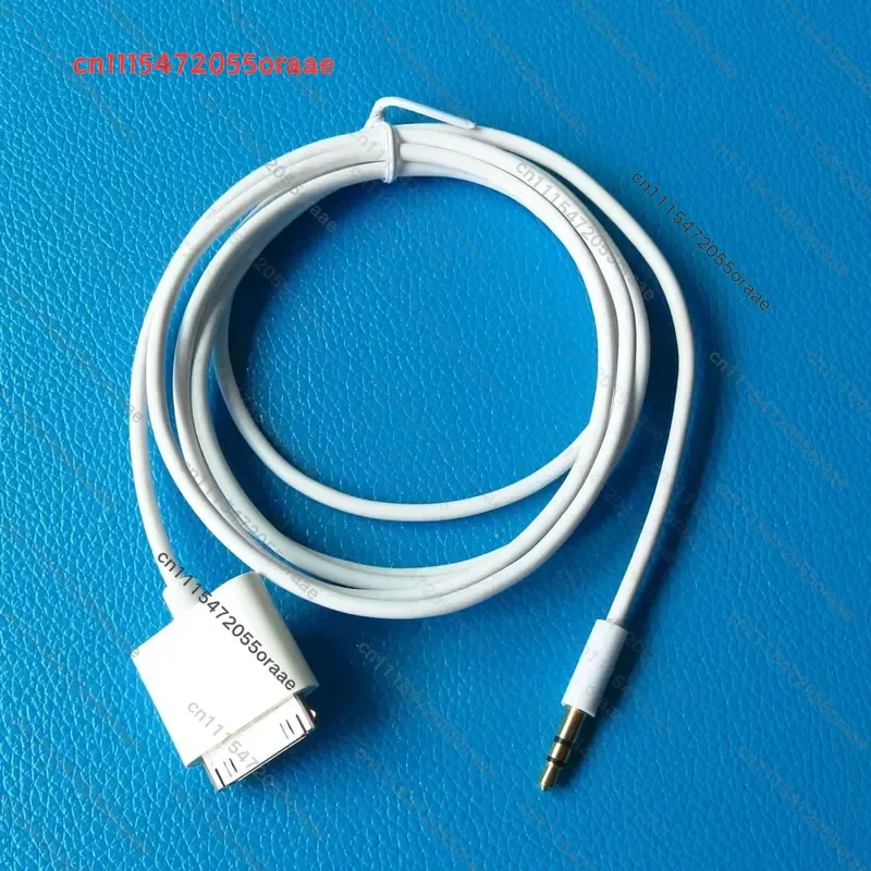 30 Pin Dock Connector Male to 3.5mm Male Jack Car Stereo Auxiliary AUX o 1.5m Cable for IOS Devices