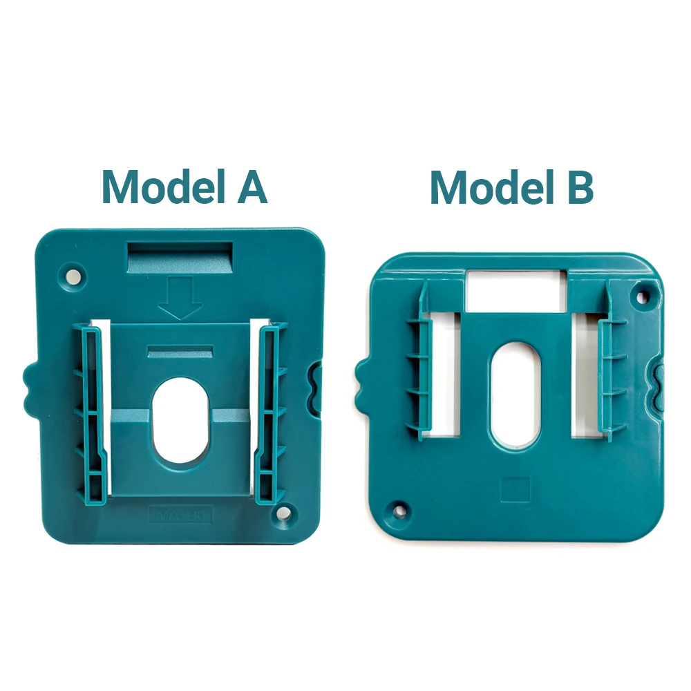 5PCS Battery Holder for Makita 18V Battery,Wall Mount Batteries Storage Organizer for BL1830 BL1840 for Work Van,Shelf,Toolbox