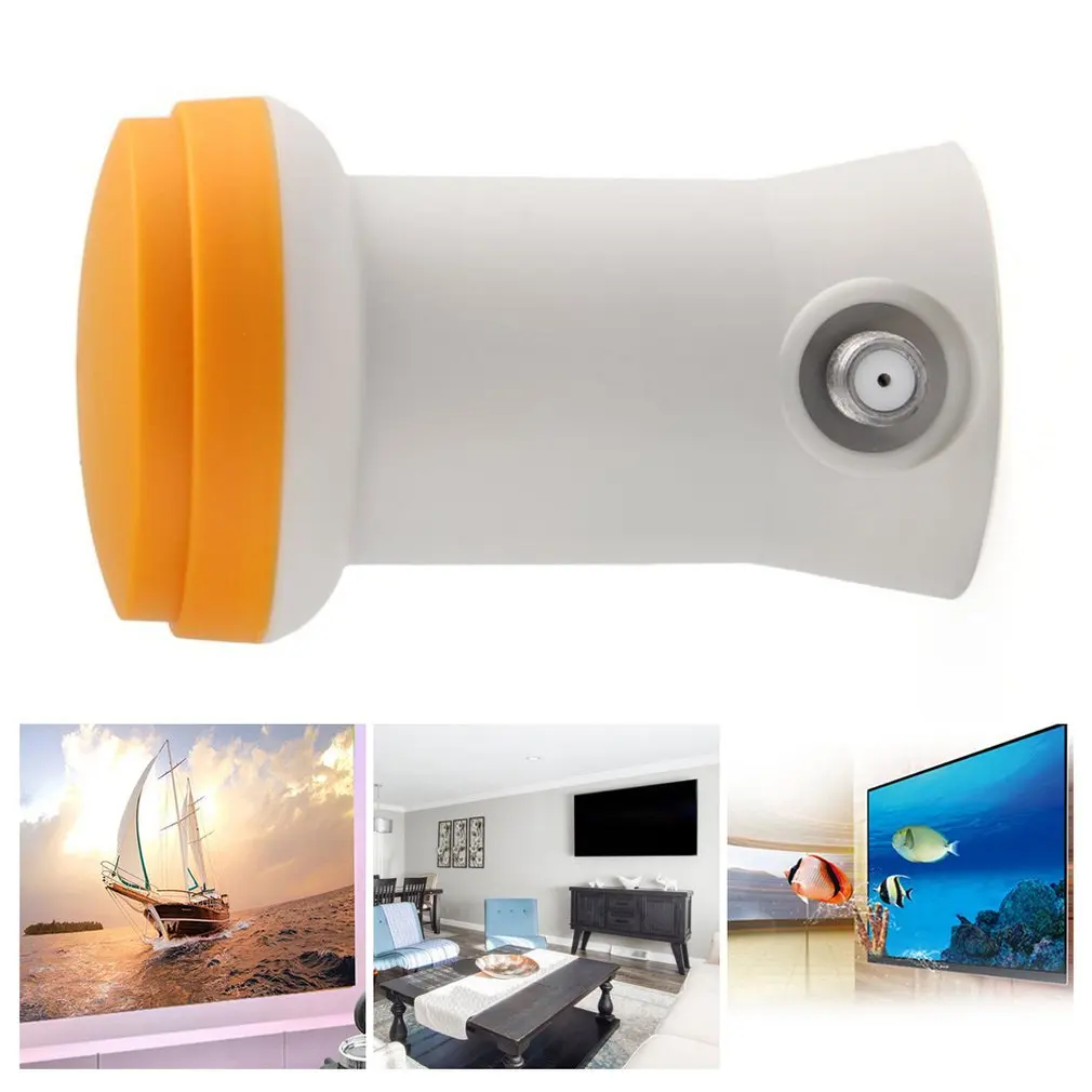 Ricevitore satellitare LNB satellitare LNB singolo universale Full HD DIGITAL KU-BAND di alta qualità lnb 9.75/10.6KU ku lnb 1 uscita LNBF