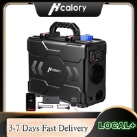Hcalory 12V Portable Diesel Heater 6L Fuel Tank 2024 Upgrade Toolbox 2 Smart Diesel Air Heater 8KW All-in-One Parking Heater
