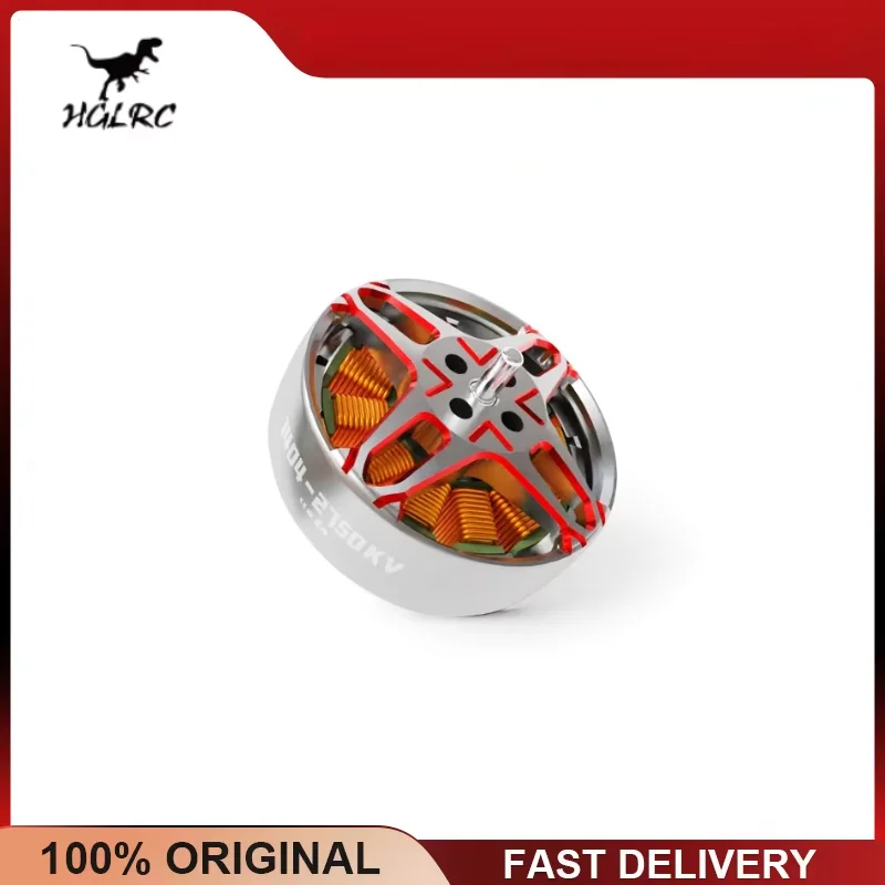 HGLRC SPECTER 1404 2750KV Brushless Motor 4-6S 2-4 Inch Prop for FPV Cinewhoop Toothpick Drone RC Quad