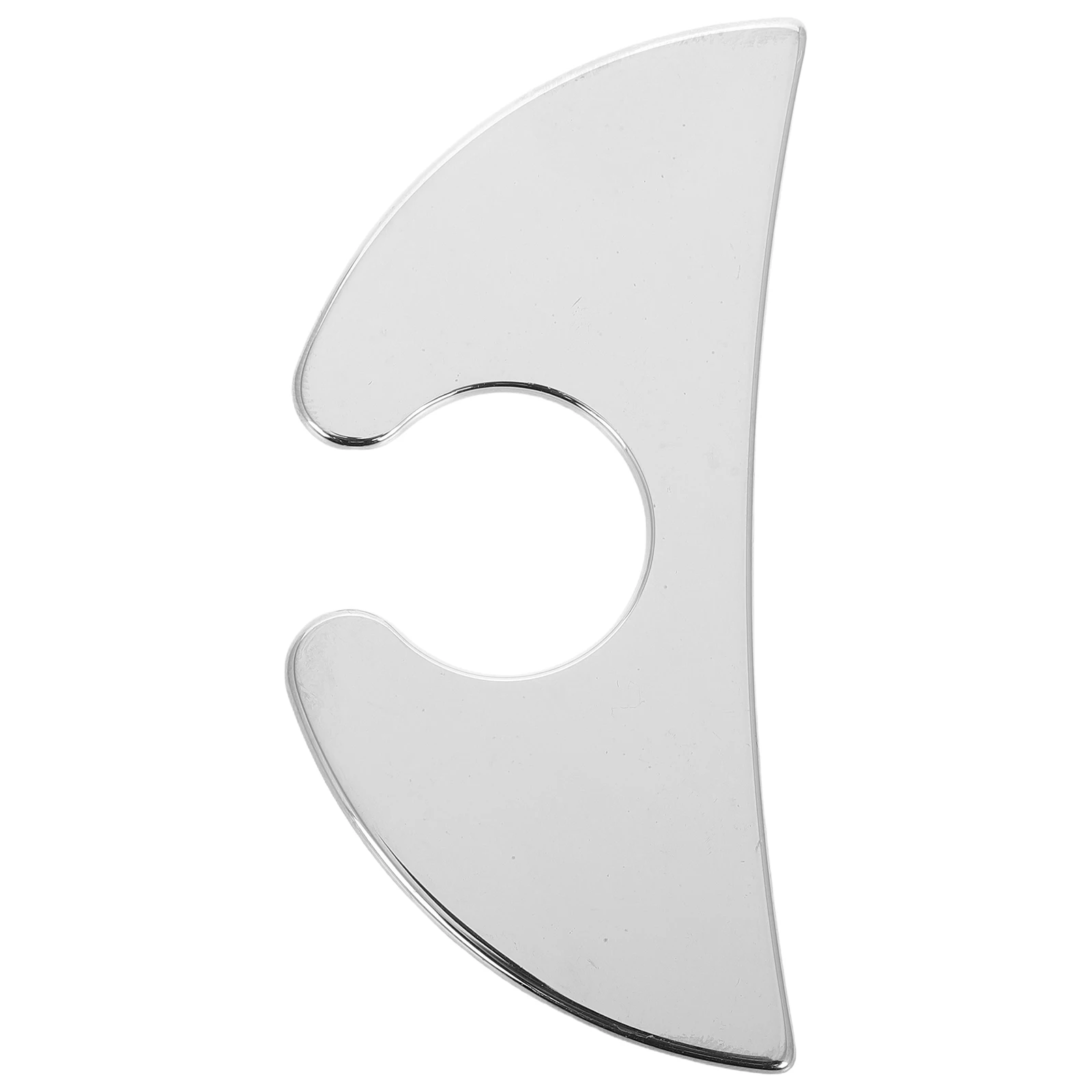 

Stainless Steel Gua Sha Scraper Muscle Relief Fitness Massage Body Face Spatula Blackhead Removal for Home