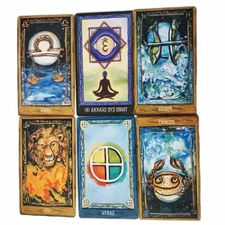 12x7 Cm Oracle of Ascendance Open Doors To Cosmic Truths, Inner Growth, and Higher Consciousness 72 Pcs Cards