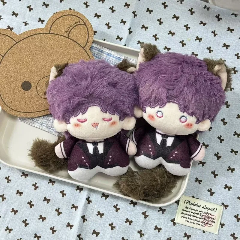 New Love and Deepspace 10cm Cotton Doll Keychain Qi Yu Character Plush Stuffed Toy Cute Game Peripheral Collectible Gift for Fan