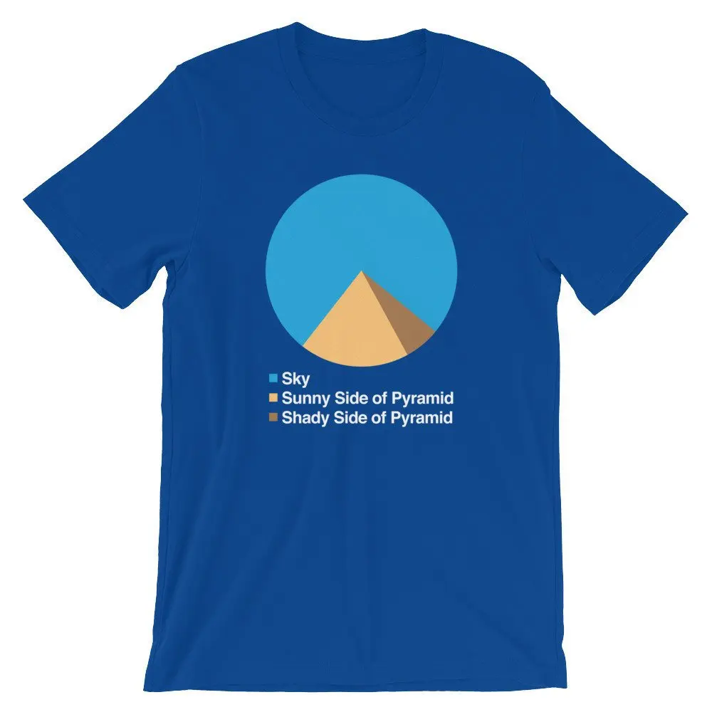 Pie CharT T Shirt Awesome funny gift for Statisticians economists and Powerpoint presenters