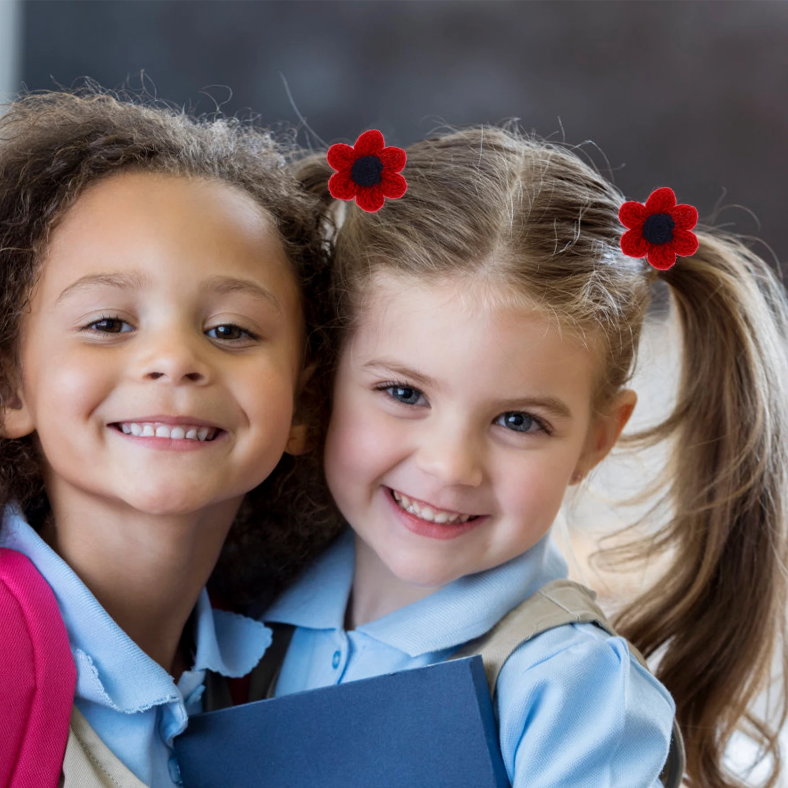 

10 Pcs Braided Flower Hair Accessories Sewing on Applique Material Flowers Patches Wool Knitting DIY Jewelry Headgear