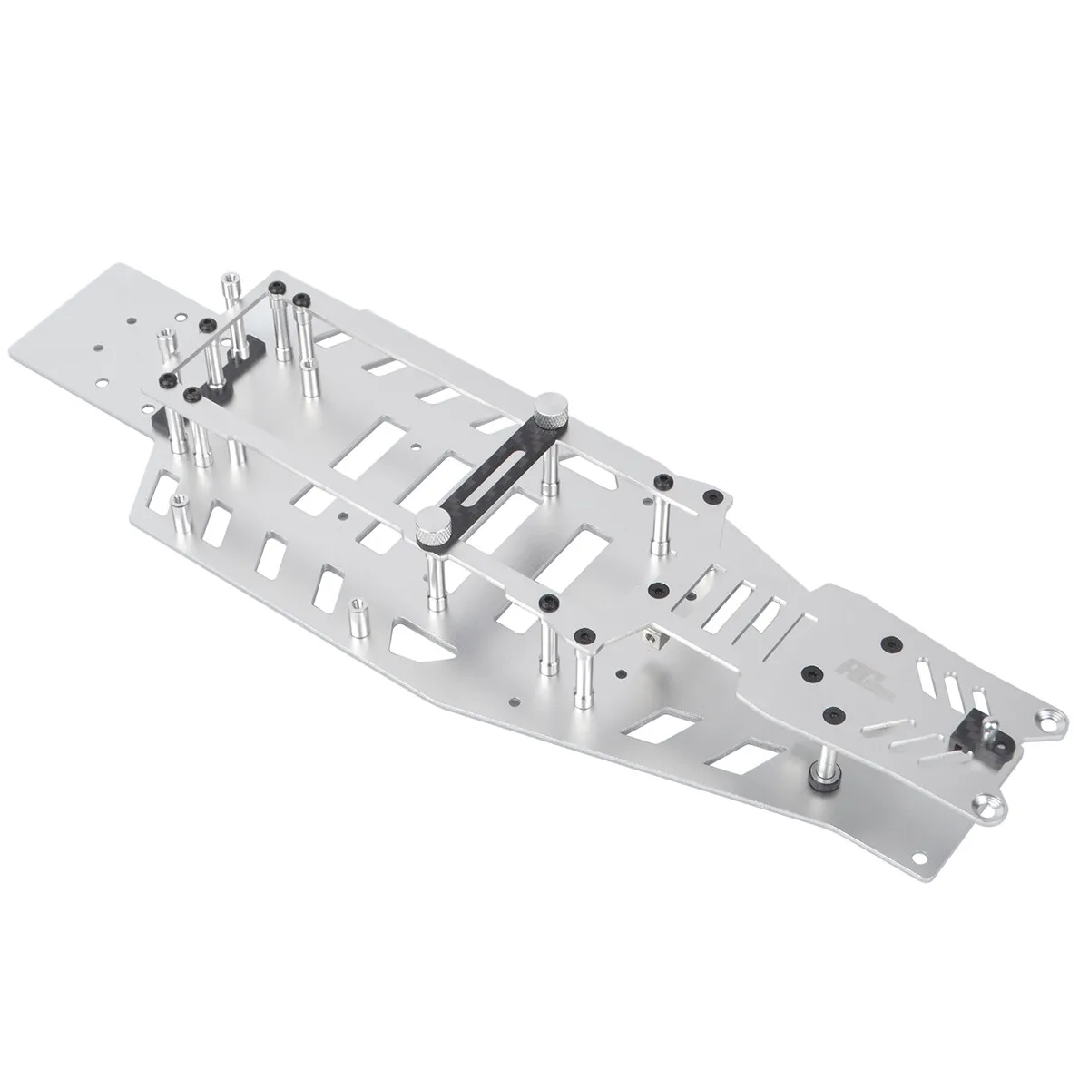 

Aluminum Alloy Lower Upper Chassis Frame Kit for Traxxas 2WD Rustler VXL Bandit VXL Upgrade Parts
