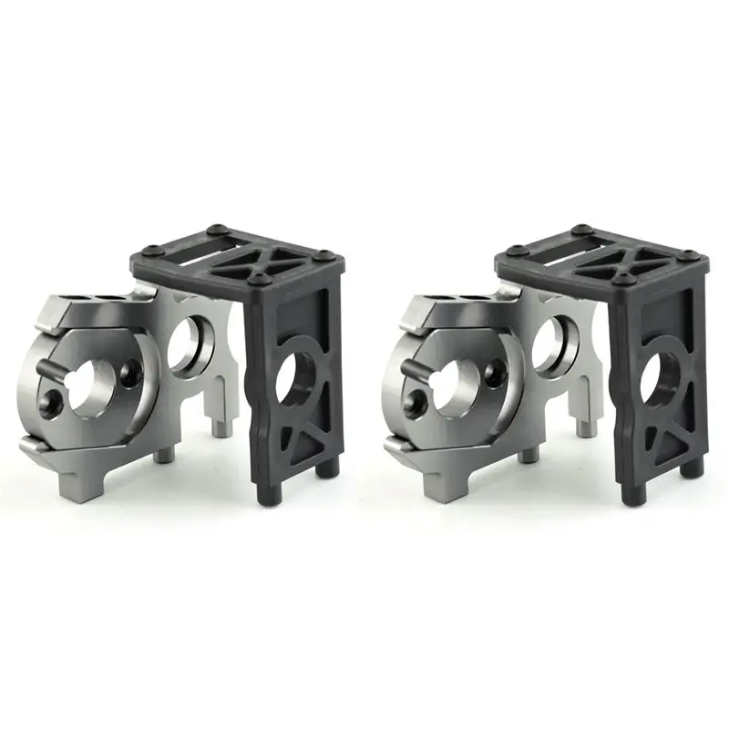 

-[No.68 ] 2X 1/8 RC Car Off-Road Vehicles Truck Nitro Change Brushless Electric Motor Mount Holder For Kyosho HSP Hobao FS Ra