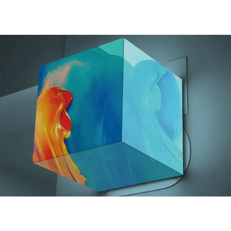 شاشة LED داخلية كاملة الألوان مخصصة للإعلان عن النافذة