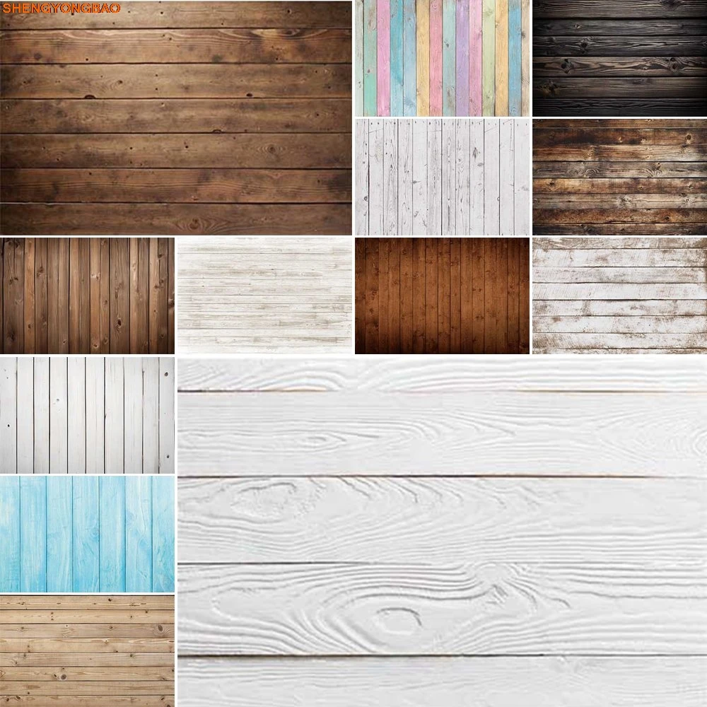 

Wooden Photo Studio Wall Wood Backdrop Portrait Product Photography Props Background Photography Wallpapers for Shooting