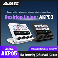 Ajazz AKP05 Mechanical Macro Keyboard Multi-Function Desktop USB Mini Keyboard Multimedia StreamDock Office Laptop Controller