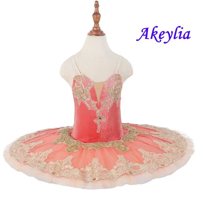 Sleeping beauty ballet custom girl Fairy Doll variation ballet tutu flower women performance pancake stage Ballerina tutu 20065A