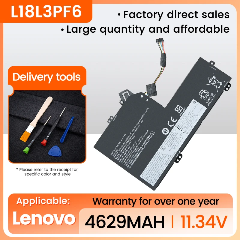 Laptop Battery L18L3PF6 L18M3PF9 51Wh For Lenovo Ideapad S540-15IWL Series Notebook