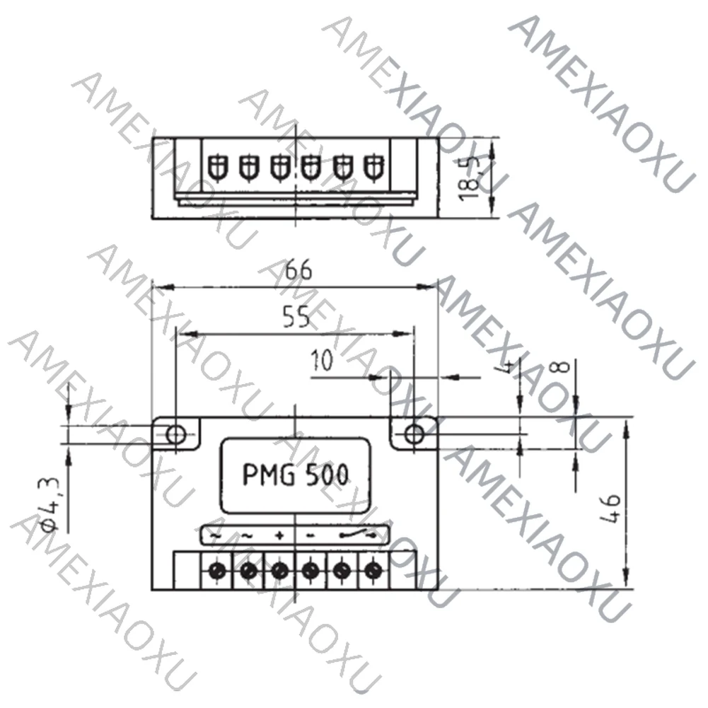 Voltage Stabilizer Rectifier for Precima Pmg 500-S 830199047 215-500 Vac Lr 7692 50/60h Voltage Stabilizer Accessories