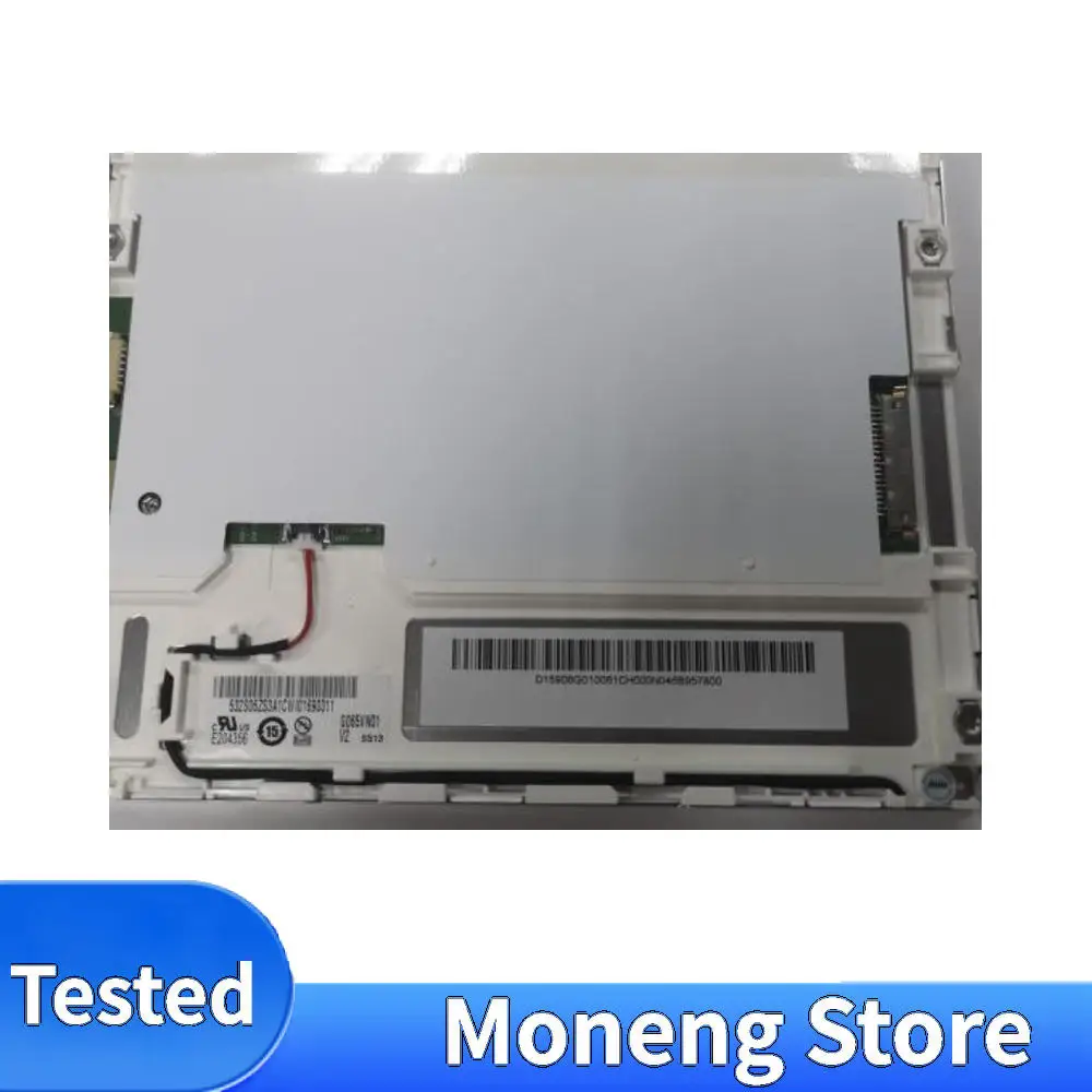 

New G065VN01 V2 640(RGB)×480 Original 6.5 Inch LCD Panel Display Modules Monitor