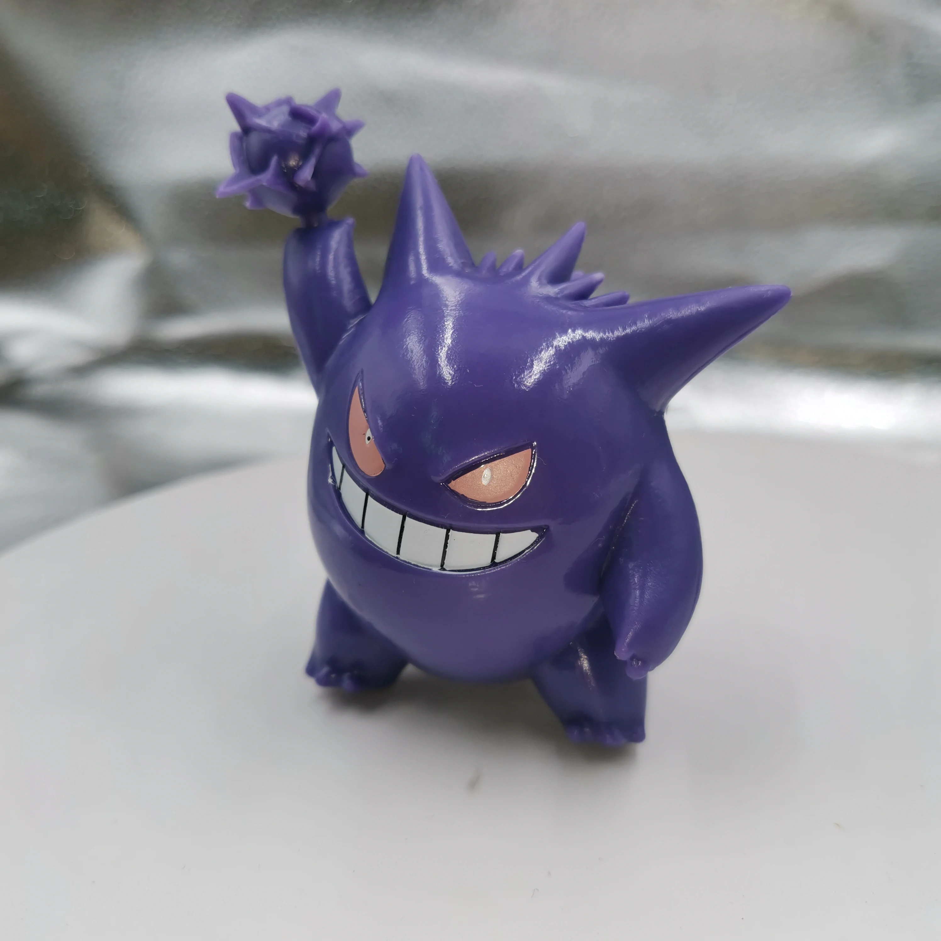 9 cm Pokémon Gengar Anime Randapparatuur Staande Figuur Pvc Model Desktop Decoratie Ornamenten Collectable Festival Geschenken Speelgoed Kinderen