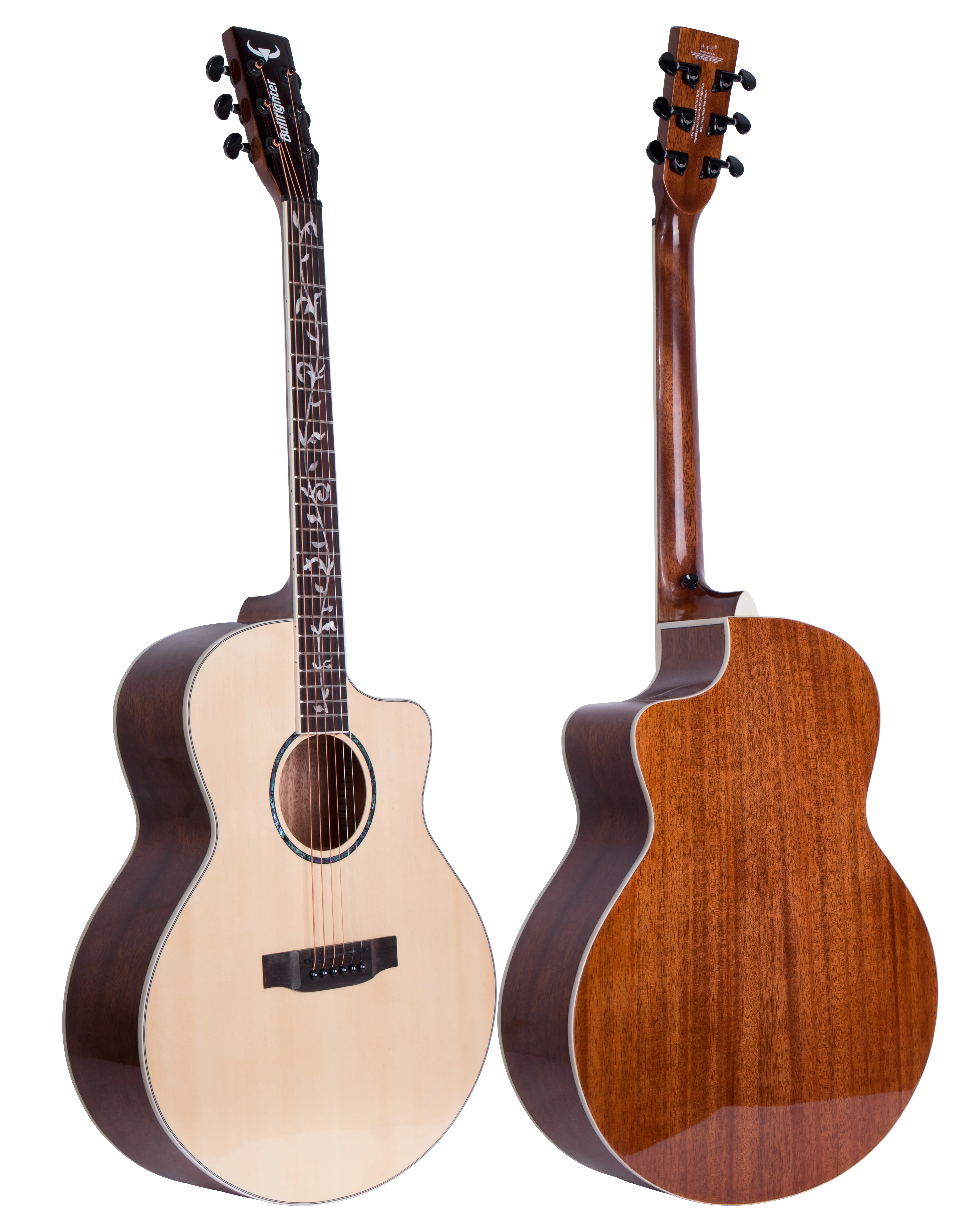 

Bullfighter D-4013NG Spruce Wood High Quality Wholesale OEM Solid Acoustic Guitar acustic