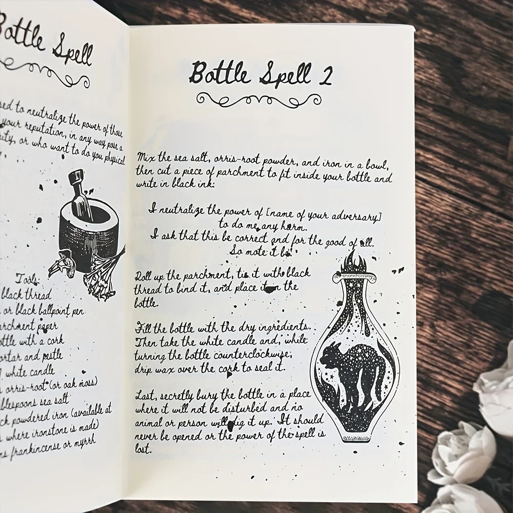 Libro de hechizos de velos brujas: herramienta esencial para principiantes de brujas y magos, perfecto para cumpleaños, Pascua, Navidad, regalo de Halloween