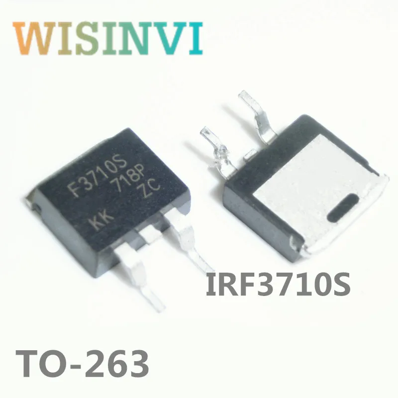 

10pcs/lot IRF3710S F3710S Voltage value：100V 57A encapsulation：TO-263