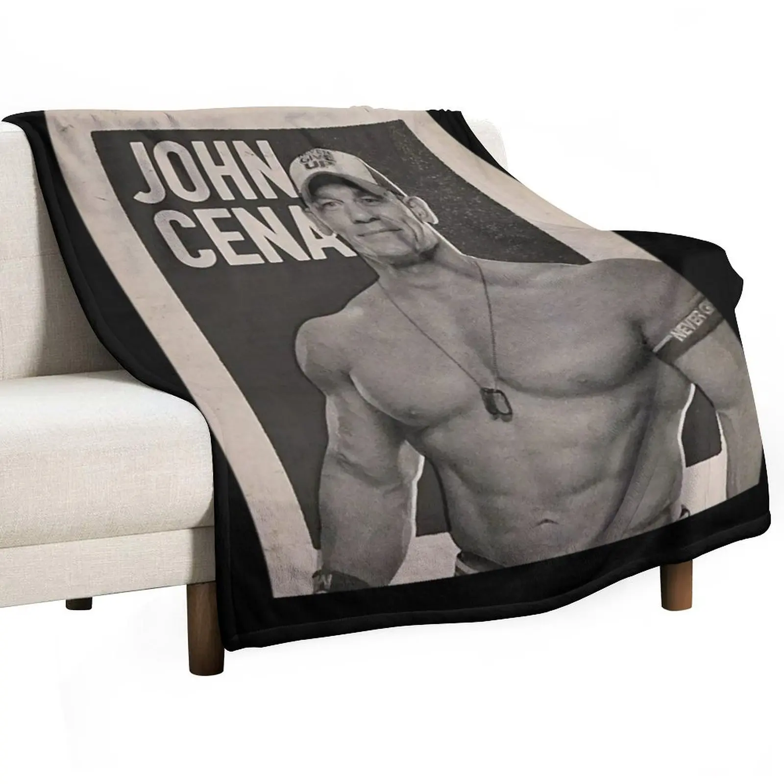 

John wrestler Cena Vintage Throw Blanket heavy to sleep Soft Beds Blankets Sofas Of Decoration Tourist Blankets