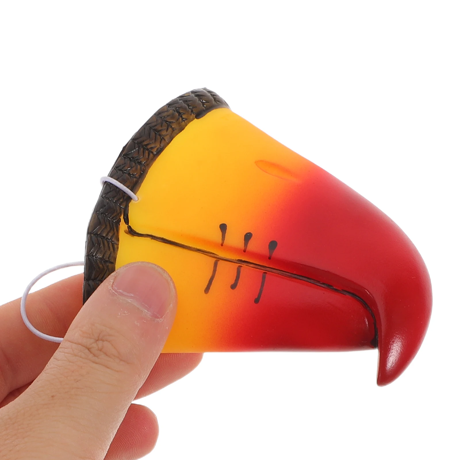 

6 шт., реалистичный клюв попугая, нос для косплея на Хэллоуин, принадлежности для наряда, имитация птичьего клюва, костюм, реквизит, забавный