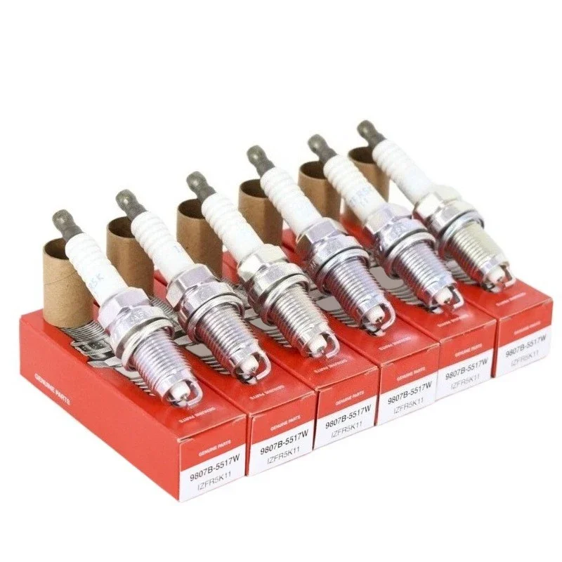 

9807B-5517W IZFR5K11 5Pcs Iridium Spark Plug For Honda Odyssey Pilot Ridgeline Saturn Vue Acura MDX Ignition Candles