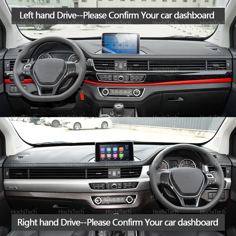 Car Dashboard Cover Avoid Light Pad Instrument Panel Mat Case Carpets Dashboard Cover for Dongfeng Fengxing SX6 2019-2022
