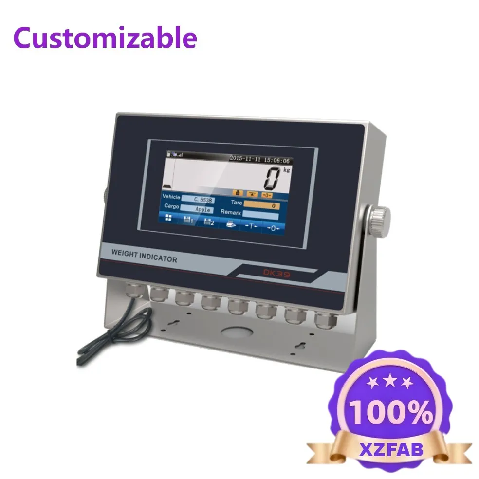 Factory Direct 2026 2024 Keli Manufacturing IoT Analog Digital Dual-purpose Static Vehicle Weighing Instrument DK39-W, Weighing