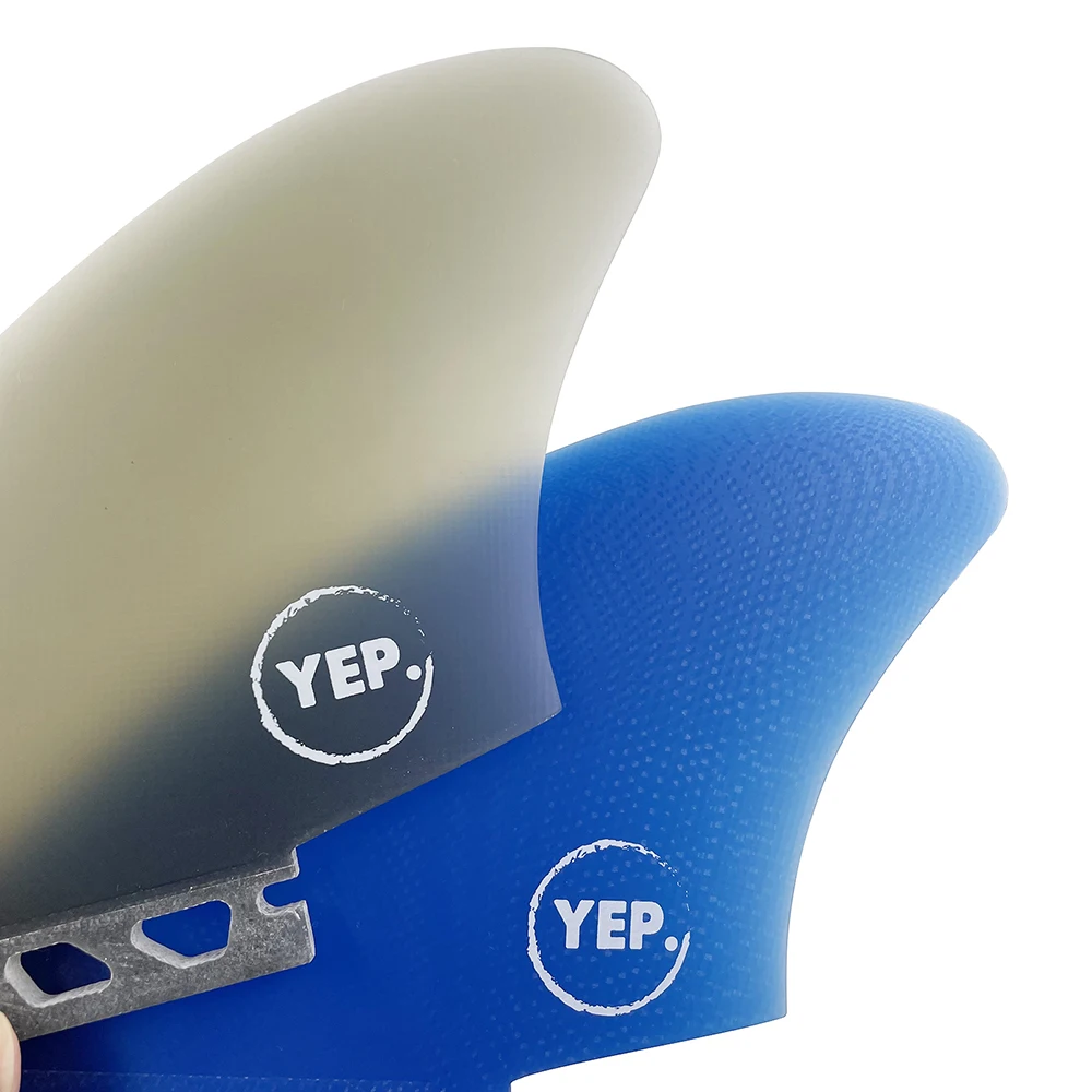 UPSURF FUTURE UPSURF FCS Twin Keels Surfboard Fin Single Tab K2 Fiberglass Twin Fins For FishBoard Surfing Fins High Performance