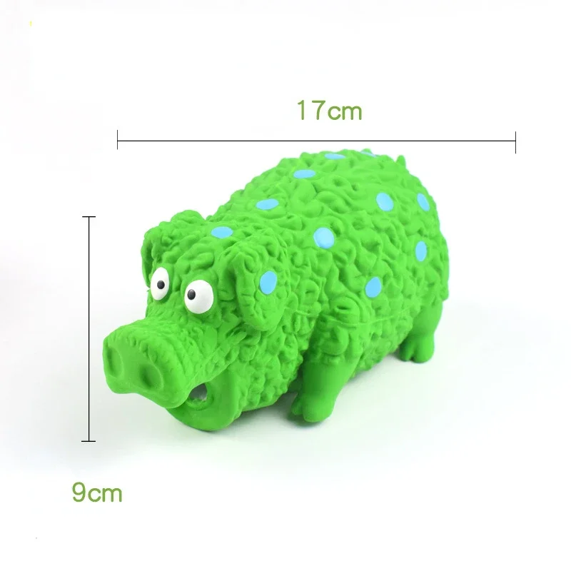 New Latex Toy Curly Pig Simulated Soundmaking Pig Bite Resistant Teeth Grinding Playmate Pet Dog Toy Pet Supplies