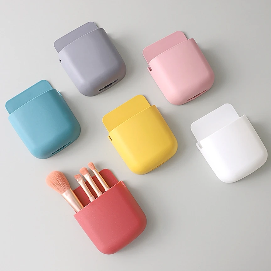 

White Wall Hanging Storage Box Household Living Room Conditioner Remote Control Bedside Phone Storage Holder Organizer Box Shelf